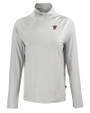 Texas Rio Grande Valley Vaqueros Cutter & Buck Coastline Epic Comfort Recycled Womens Funnel Neck CONCRETE Mannequin