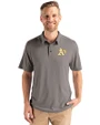 Athletics Cutter & Buck Coastline Epic Comfort Recycled Mens Polo Elemental Grey Front