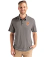 New York Mets Cutter & Buck Coastline Epic Comfort Recycled Mens Polo Elemental Grey Front