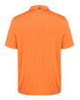 Virginia Tech Hokies College Vault Cutter & Buck Coastline Epic Comfort Recycled Mens Polo College Orange Mannequin Back