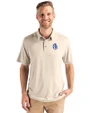 Fresno State Bulldogs College Vault Cutter & Buck Coastline Epic Comfort Recycled Mens Polo Wheat Front