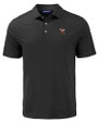 Louisville Cardinals College Vault Cutter & Buck Coastline Epic Comfort Recycled Mens Polo Black Mannequin