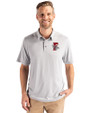Fresno Grizzlies Cutter & Buck Coastline Epic Comfort Recycled Mens Polo CONCRETE Front