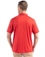 Green Bay Packers Americana Cutter & Buck Coastline Epic Comfort Recycled Mens Polo Red Back