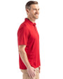 Atlanta Falcons Historic - Cutter & Buck Coastline Epic Comfort Recycled Mens Polo Cardinal Red Side