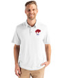 Buffalo Bills Historic Cutter & Buck Coastline Epic Comfort Recycled Mens Polo White Front
