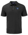 Kentucky Wildcats Alumni Cutter & Buck Coastline Epic Comfort Recycled Mens Polo Black Mannequin