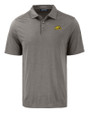 Bowie State Bulldogs Cutter & Buck Coastline Epic Comfort Recycled Mens Polo Elemental Grey Mannequin