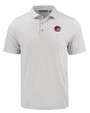Winston-Salem State Rams Cutter & Buck Coastline Epic Comfort Recycled Mens Polo CONCRETE Mannequin