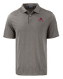 FSU Bobby Bowden Cutter & Buck Coastline Epic Comfort Recycled Mens Polo Elemental Grey Mannequin