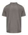 Texas A&M Aggies Cutter & Buck Coastline Epic Comfort Recycled Mens Polo Elemental Grey Mannequin Back