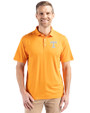 Tennessee Volunteers Cutter & Buck Coastline Epic Comfort Recycled Mens Polo Orange Burst Front
