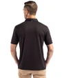 Colorado Buffaloes Cutter & Buck Coastline Epic Comfort Recycled Mens Polo Black Back