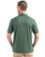 Baylor Bears Cutter & Buck Coastline Epic Comfort Recycled Mens Polo Hunter Green Back