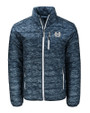 Utah State Aggies Cutter & Buck Rainier PrimaLoft® Mens Eco Insulated Full Zip Printed Puffer Jacket DN_MANN_HG 