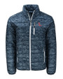 Ole Miss Rebels Cutter & Buck Rainier PrimaLoft® Mens Eco Insulated Full Zip Printed Puffer Jacket DN_MANN_HG 