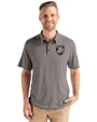 Army Black Knights Cutter & Buck Coastline Epic Comfort Recycled Mens Polo Elemental Grey Front
