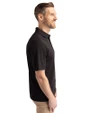 Indianapolis Colts Mono Cutter & Buck Virtue Eco Pique Recycled Mens Big and Tall Polo Black Side
