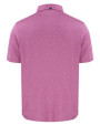 Los Angeles Chargers Mono Cutter & Buck Forge Eco Stretch Recycled Mens Polo Gelato Heather Mannequin Back