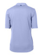 Chicago Bears Monochromatic Cutter & Buck Virtue Recycled Featherlight Pique Womens Polo Hyacinth Mannequin Back