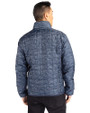 Denver Broncos Mono Cutter & Buck Rainier PrimaLoft® Mens Eco Insulated Full Zip Printed Puffer Jacket Dark Navy Back