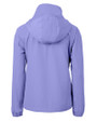 Chicago Bears Mono Cutter & Buck Charter Eco Recycled Womens Full-Zip Jacket Hyacinth Mannequin Back