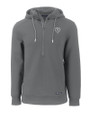 Chicago Bears Mono Cutter & Buck Roam Epic Versatility Half Zip Recycled Mens Hooded Pullover Elemental Grey Mannequin