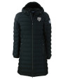 Chicago Bears Mono Cutter & Buck Mission Ridge Repreve Eco Insulated Womens Long Puffer Jacket Black Mannequin