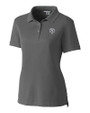 Chicago Bears Mono Cutter & Buck Advantage Eco Tri-Blend Pique Womens Polo Elemental Grey Mannequin