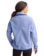Green Bay Packers Monochromatic Cutter & Buck Cascade Epic Comfort Recycled Sherpa Fleece Womens Full Zip Jacket Hyacinth/Navy Blue Back
