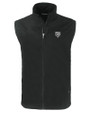 Chicago Bears Mono Cutter & Buck Charter Eco Recycled Mens Full-Zip Vest Black Mannequin