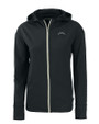 Los Angeles Chargers Mono Cutter & Buck Daybreak Eco Recycled Womens Full Zip Hoodie Black Mannequin