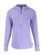 Chicago Bears Mono Cutter & Buck Daybreak Eco Recycled Womens Half Zip Hoodie Hyacinth Mannequin