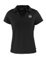 Cincinnati Bengals Mono Cutter & Buck Daybreak Eco Recycled Womens V-neck Polo Black Mannequin