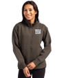 New York Giants Mono Cutter & Buck Roam Epic Versatility Full Zip Recycled Womens Jacket Poplar Front