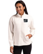 New York Giants Mono Cutter & Buck Roam Epic Versatility Full Zip Recycled Womens Jacket Shell Front
