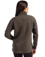 Denver Broncos Mono Cutter & Buck Roam Epic Versatility Full Zip Recycled Womens Jacket Poplar Back