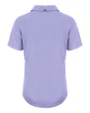 Chicago Bears Mono Cutter & Buck Coastline Epic Comfort Recycled Womens Polo Hyacinth Mannequin Back