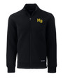 Mountain Brook High School Cutter & Buck Roam Recycled Buttery-Soft Knit Mens Full Zip Jacket Black Mannequin