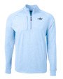 James Clemens High School Cutter & Buck Adapt Eco Knit Heather Mens Quarter Zip Pullover ALH_MANN_HG 1