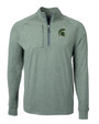 Mountain Brook High School - Cutter & Buck Adapt Eco Knit Heather Mens Quarter Zip Pullover HH_MANN_HG 1