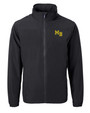 Mountain Brook High School Cutter & Buck Charter Eco Knit Recycled Big & Tall Full-Zip Jacket BL_MANN_HG 1