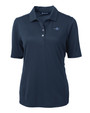 James Clemens High School Cutter & Buck Virtue Eco Pique Recycled Womens Polo NVBU_MANN_HG 1
