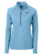 James Clemens High School Cutter & Buck Adapt Eco Knit Stretch Recycled Womens Half Zip Pullover ALS_MANN_HG 1