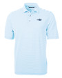 James Clemens High School Cutter & Buck Virtue Eco Pique Stripe Recycled Mens Polo ALS_MANN_HG 1