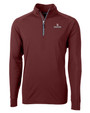 Marjory Stoneman Douglas High School -  Cutter & Buck Adapt Recycled Soft Knit Stretch  Mens Quarter Zip Pullover Bordeaux Mannequin