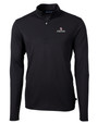 Marjory Stoneman Douglas High School -  Cutter & Buck Virtue Eco Pique Recycled Quarter Zip Mens Big & Tall Pullover BL_MANN_HG 1