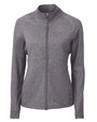 Marjory Stoneman Douglas High School -  Cutter & Buck Adapt Eco Knit Heather Recycled Womens Full Zip BLH_MANN_HG 1