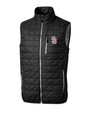 Marjory Stoneman Douglas High School Cutter & Buck Rainier Recycled Insulated Puffer Mens Full Zip Vest Black Mannequin