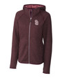 Marjory Stoneman Douglas High School Cutter & Buck Mainsail Full Zip Hooded Womens Jacket BRH_MANN_HG 1